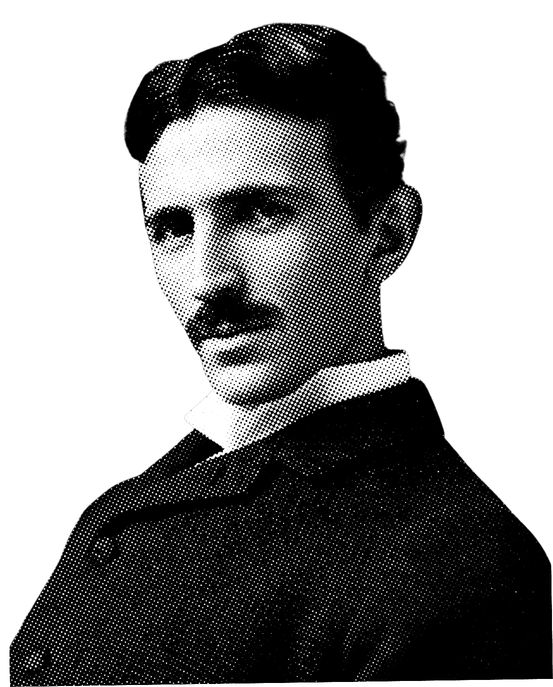 Nikola Tesla portrait